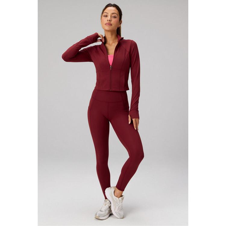 Fabletics Fabletics PERFECT STORM CROPPED TRAIN JACKET Outdoorjacke Damen - SPICE - 2 | SportScheck
