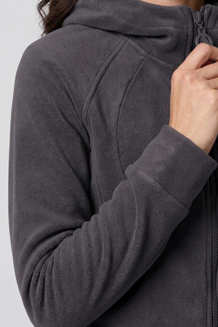 ALIFE AND KICKIN ALIFE AND KICKIN AyuAK F Fleecejacke Damen - graphite grey - 3 | SportScheck