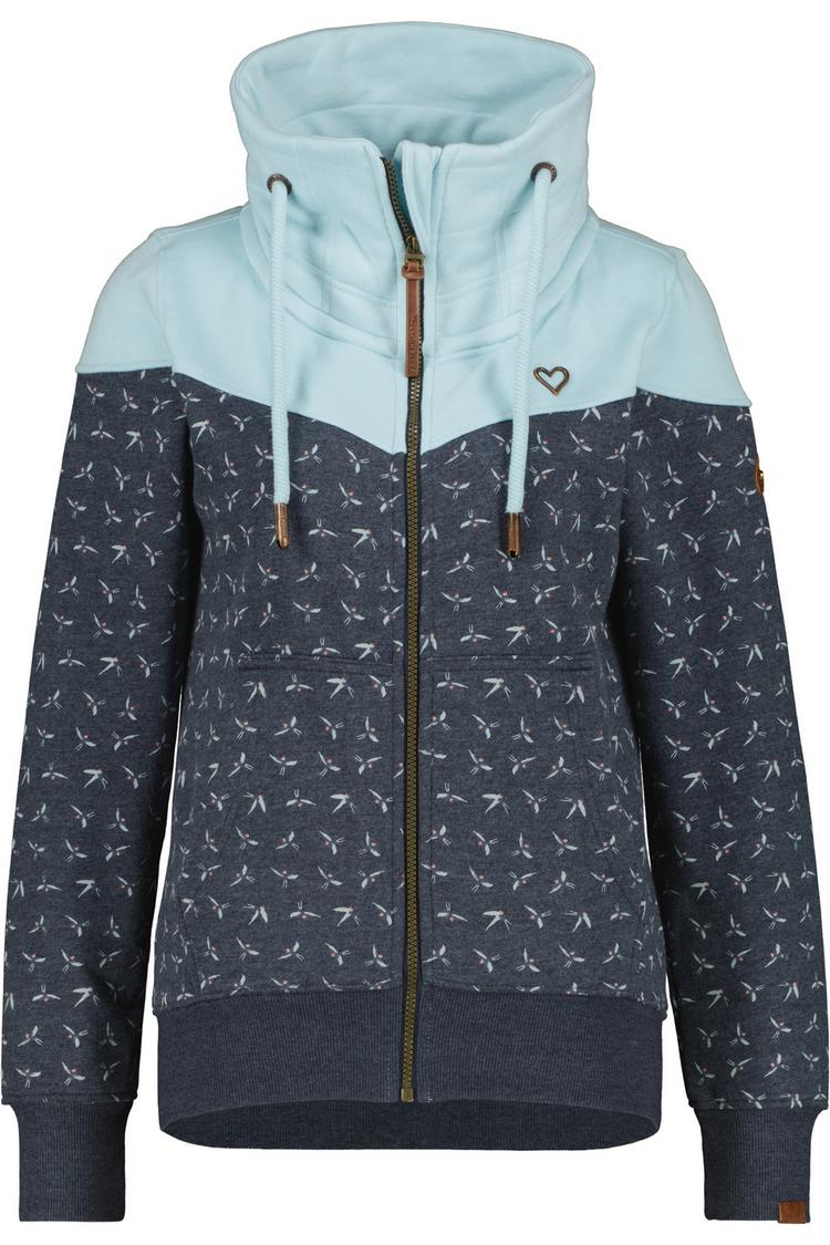 ALIFE AND KICKIN ALIFE AND KICKIN ValinaAK B Sweatjacke Damen - marine melange - 0 | SportScheck