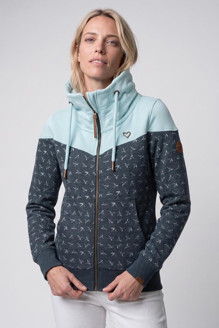 ALIFE AND KICKIN ALIFE AND KICKIN ValinaAK B Sweatjacke Damen - marine melange - 0 | SportScheck