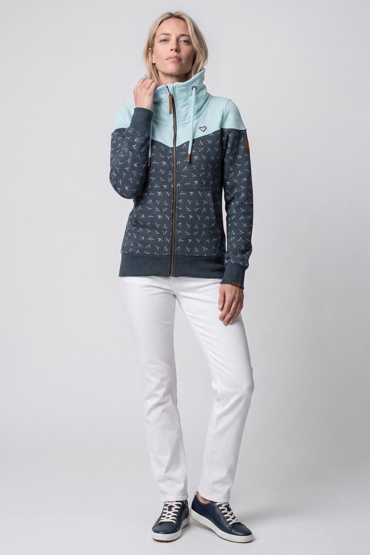 ALIFE AND KICKIN ALIFE AND KICKIN ValinaAK B Sweatjacke Damen - marine melange - 3 | SportScheck