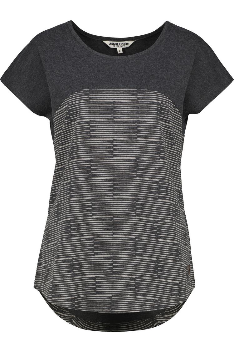 ALIFE AND KICKIN ALIFE AND KICKIN FridaAK B T-Shirt Damen - moonless stripes - 0 | SportScheck