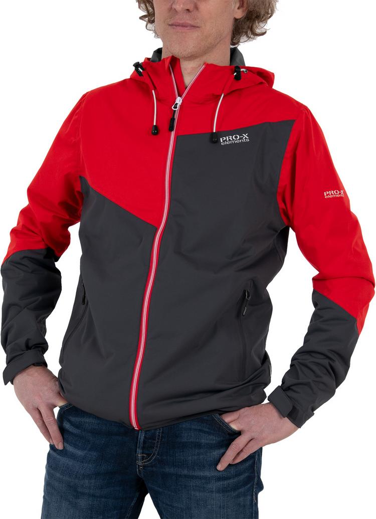 PRO-X elements PRO-X elements LIAM Funktionsjacke Herren - Anthrazit - Rot - 0 | SportScheck