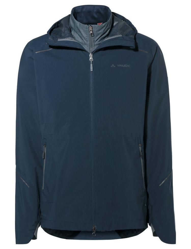 VAUDE VAUDE Men's Yaras 3in1 Jacket Doppeljacke Herren - dark sea/heron - 0 | SportScheck