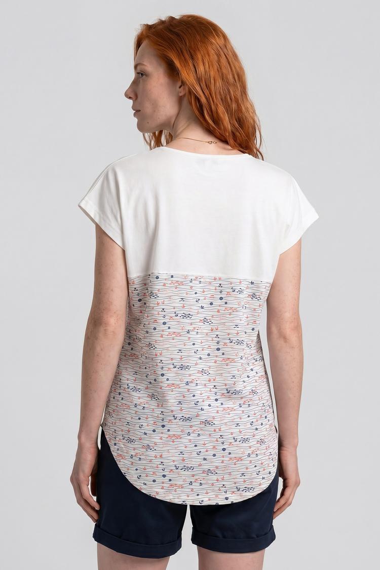 ALIFE AND KICKIN ALIFE AND KICKIN FridaAK B T-Shirt Damen - cloudy AOP - 1 | SportScheck