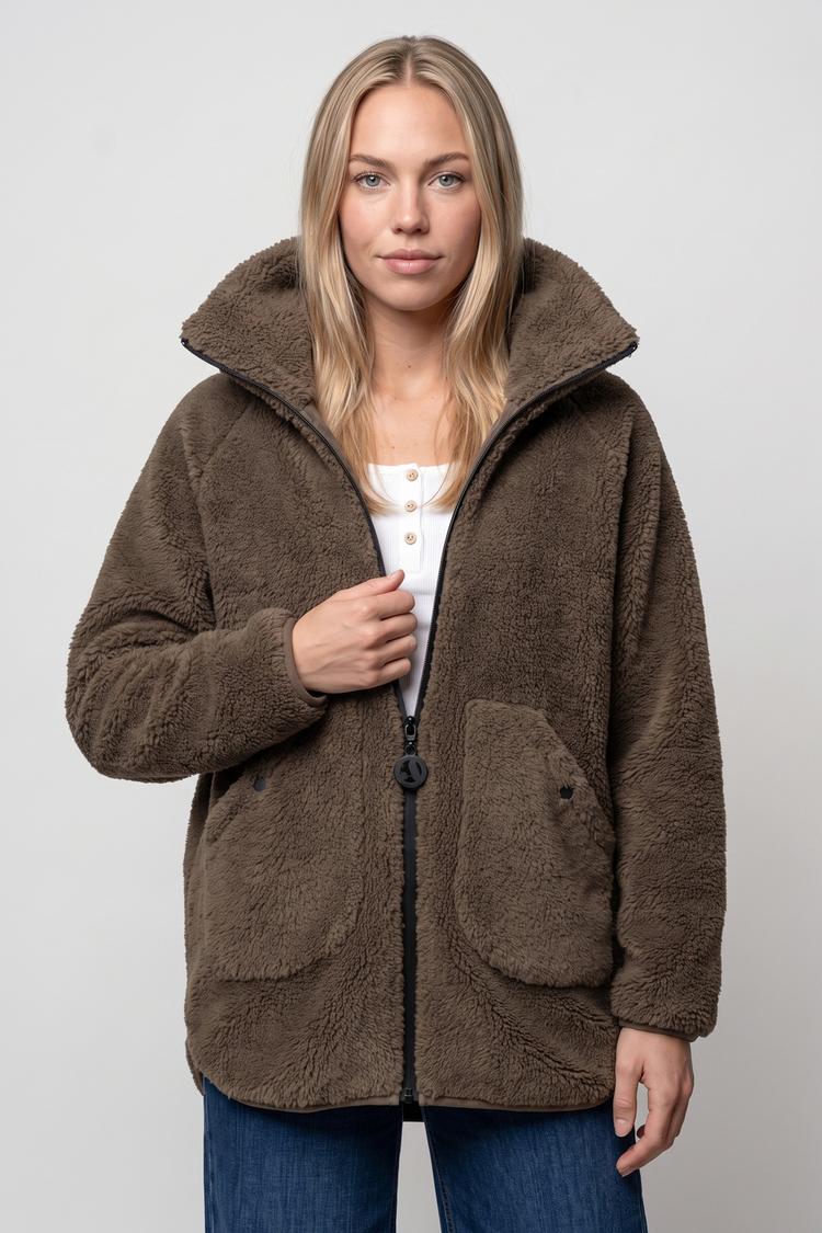ALIFE AND KICKIN ALIFE AND KICKIN SariaAK T Kurzjacke Damen - chocolate chip - 0 | SportScheck
