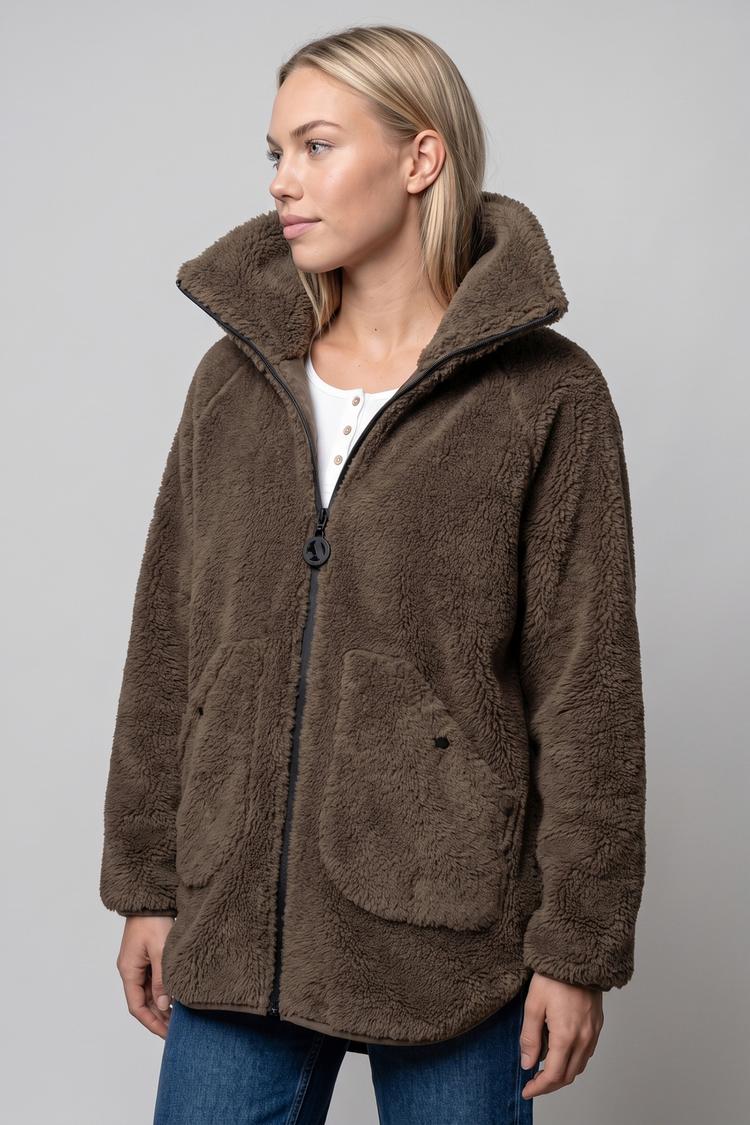 ALIFE AND KICKIN ALIFE AND KICKIN SariaAK T Kurzjacke Damen - chocolate chip - 2 | SportScheck