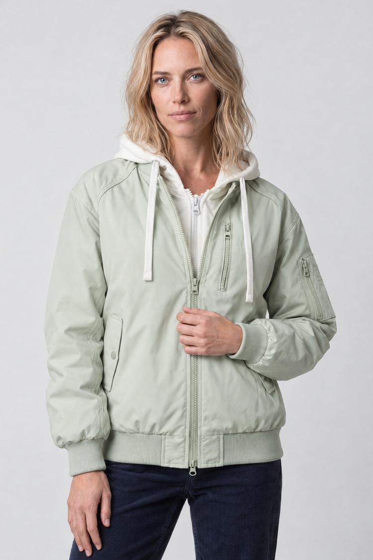 ALIFE AND KICKIN ALIFE AND KICKIN MarylouAK A Kurzjacke Damen - light bamboo green - 0 | SportScheck