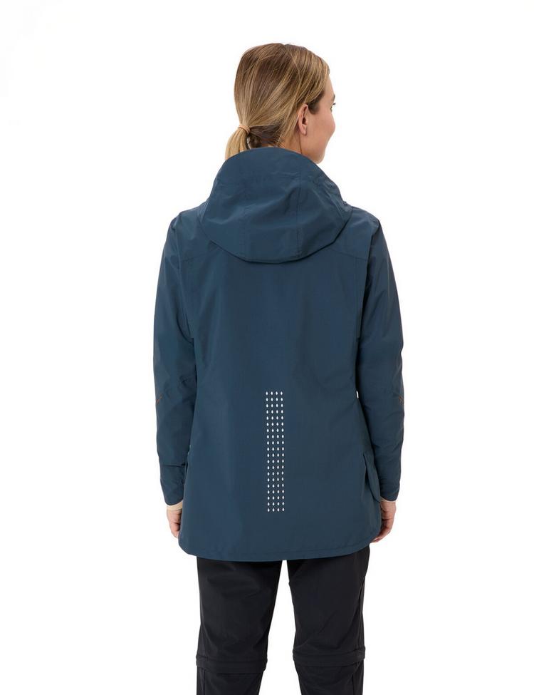 VAUDE VAUDE Women's Yaras 3in1 Jacket Doppeljacke Damen - dark sea/linen - 0 | SportScheck