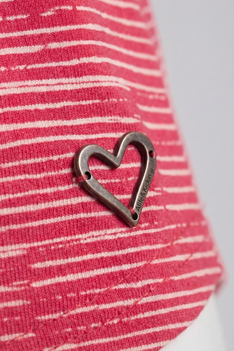 ALIFE AND KICKIN ALIFE AND KICKIN FridaAK B T-Shirt Damen - fuchsia stripes - 3 | SportScheck