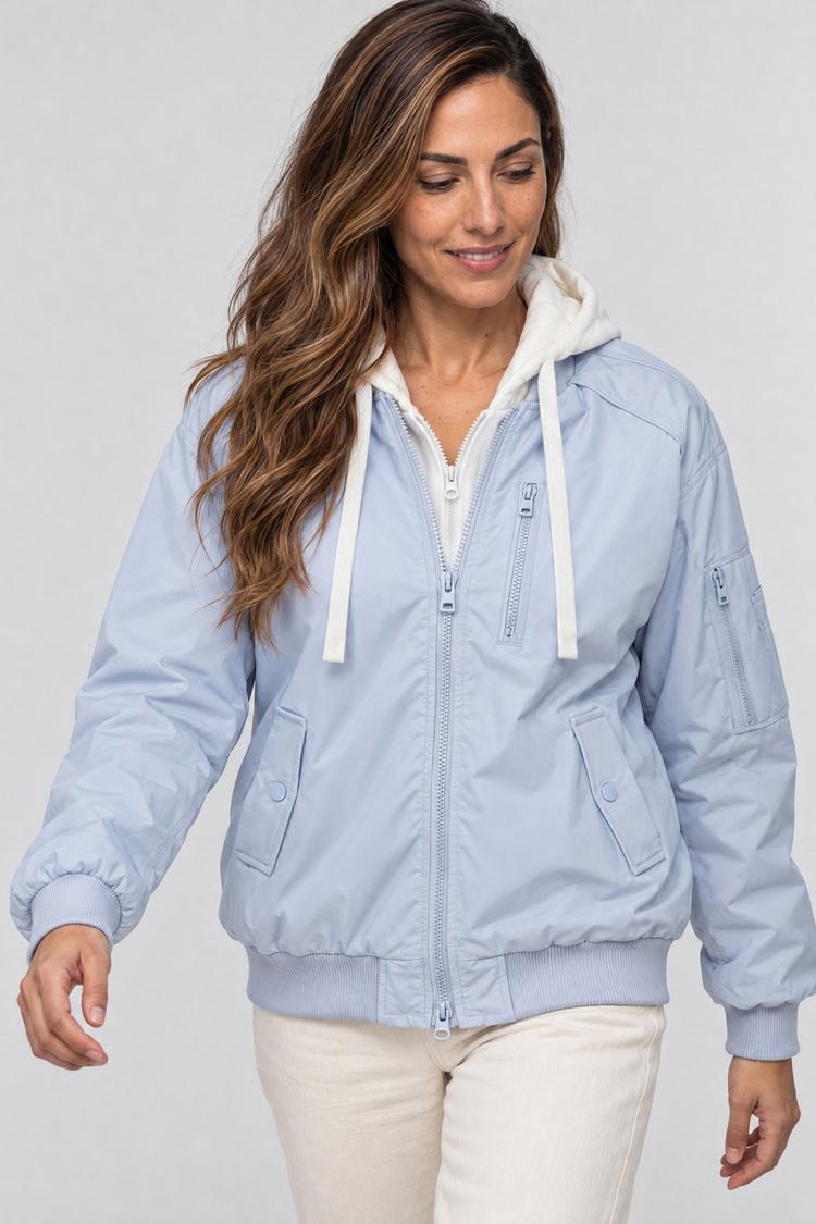 ALIFE AND KICKIN ALIFE AND KICKIN MarylouAK A Kurzjacke Damen - sky blue - 1 | SportScheck