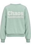ALIFE AND KICKIN ElsaAK P Sweatshirt Damen - Kaoskoordinatorin - fresh mint