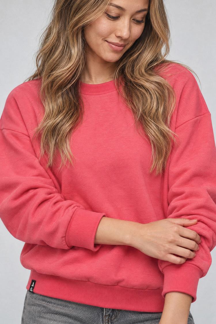 ALIFE AND KICKIN ALIFE AND KICKIN ElsaAK P Sweatshirt Damen - raspberry melange - 1 | SportScheck
