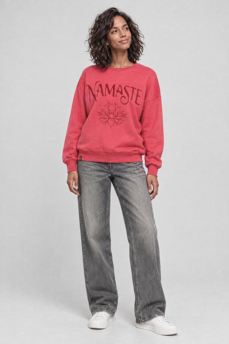 ALIFE AND KICKIN ALIFE AND KICKIN ElsaAK P Sweatshirt Damen - raspberry melange - 4 | SportScheck