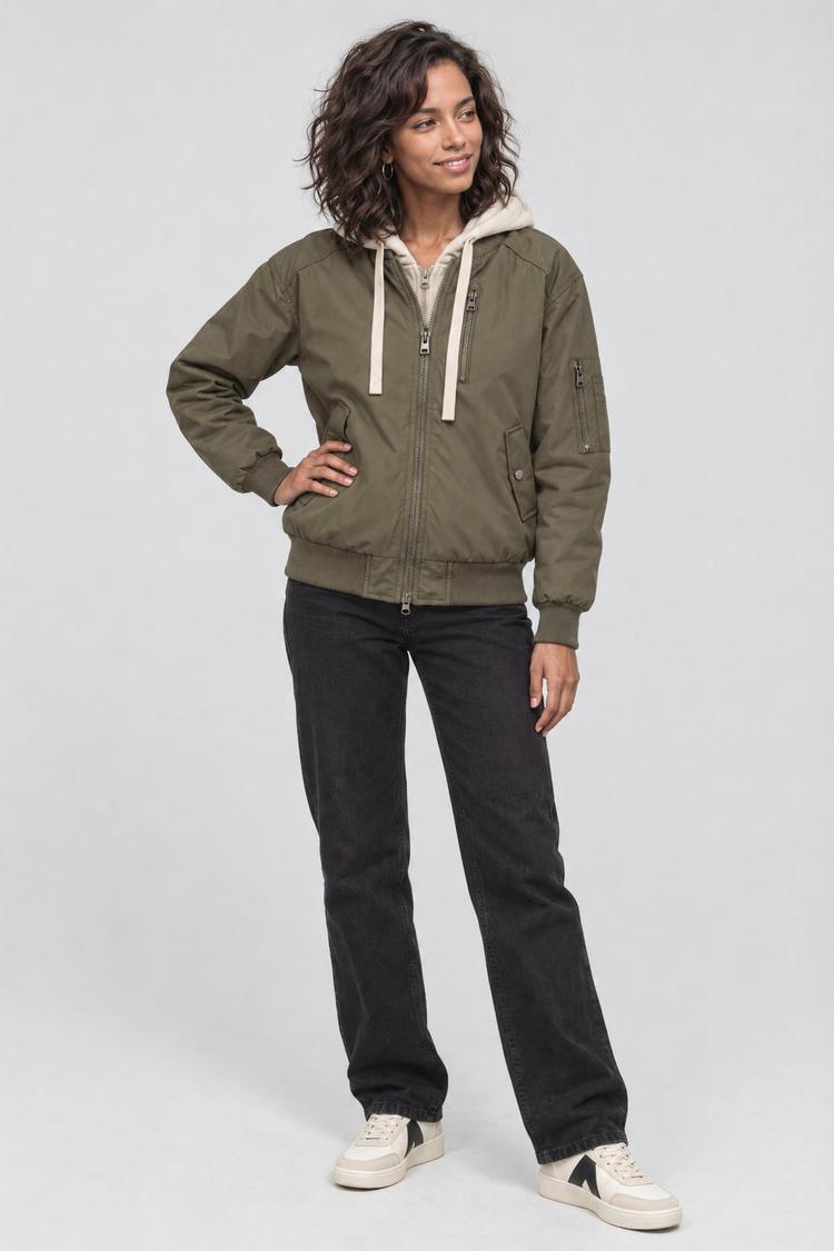 ALIFE AND KICKIN ALIFE AND KICKIN MarylouAK A Kurzjacke Damen - military green - 4 | SportScheck