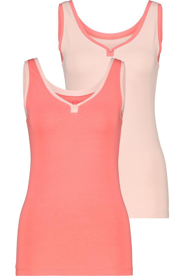 ALIFE AND KICKIN ALIFE AND KICKIN AlessandraAK A Tanktop Damen - ocean coral / blossom - 0 | SportScheck