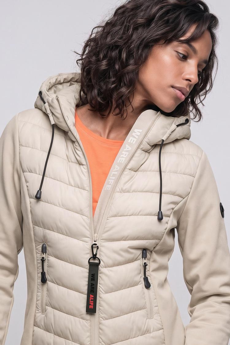 ALIFE AND KICKIN ALIFE AND KICKIN YlvaAK A Kurzjacke Damen - pumice - 1 | SportScheck