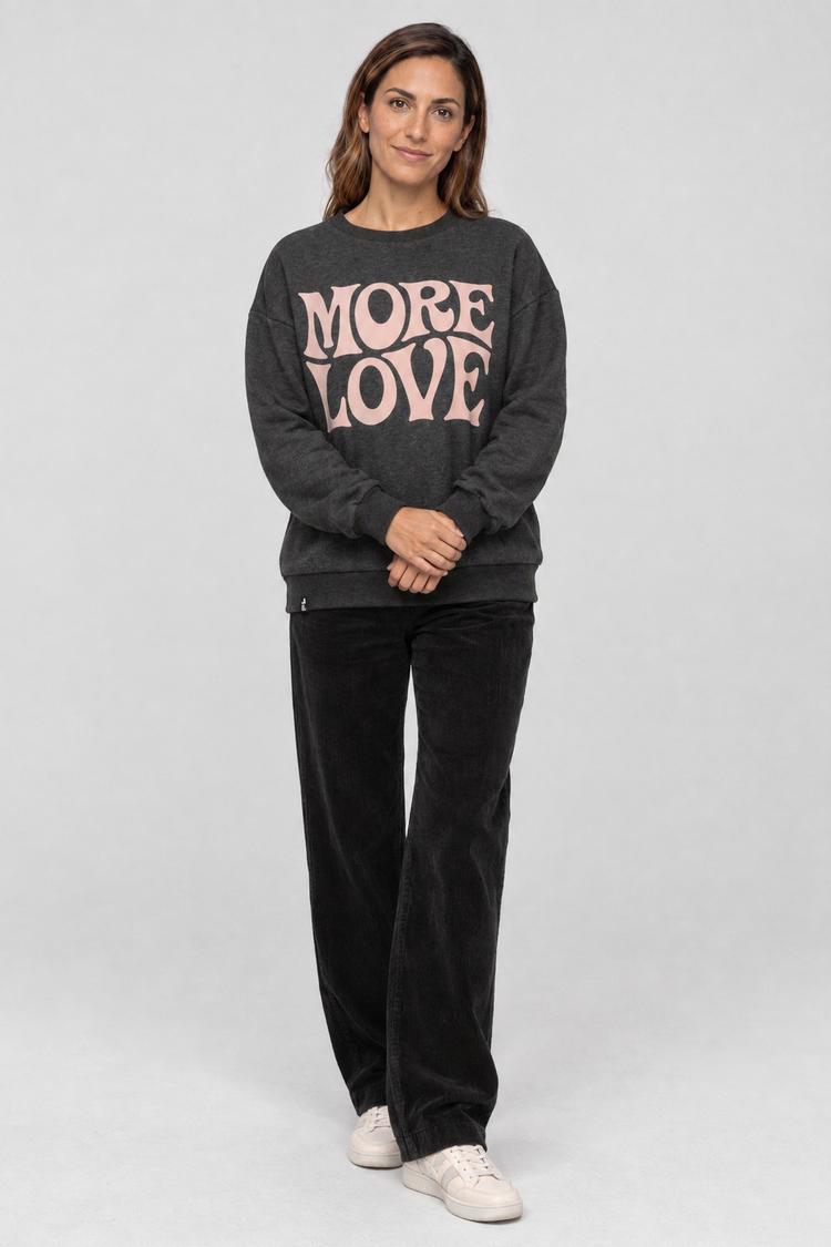 ALIFE AND KICKIN ALIFE AND KICKIN ElsaAK P Sweatshirt Damen - moonless melange - 4 | SportScheck