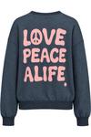 ALIFE AND KICKIN ElsaAK P Sweatshirt Damen - marine melange