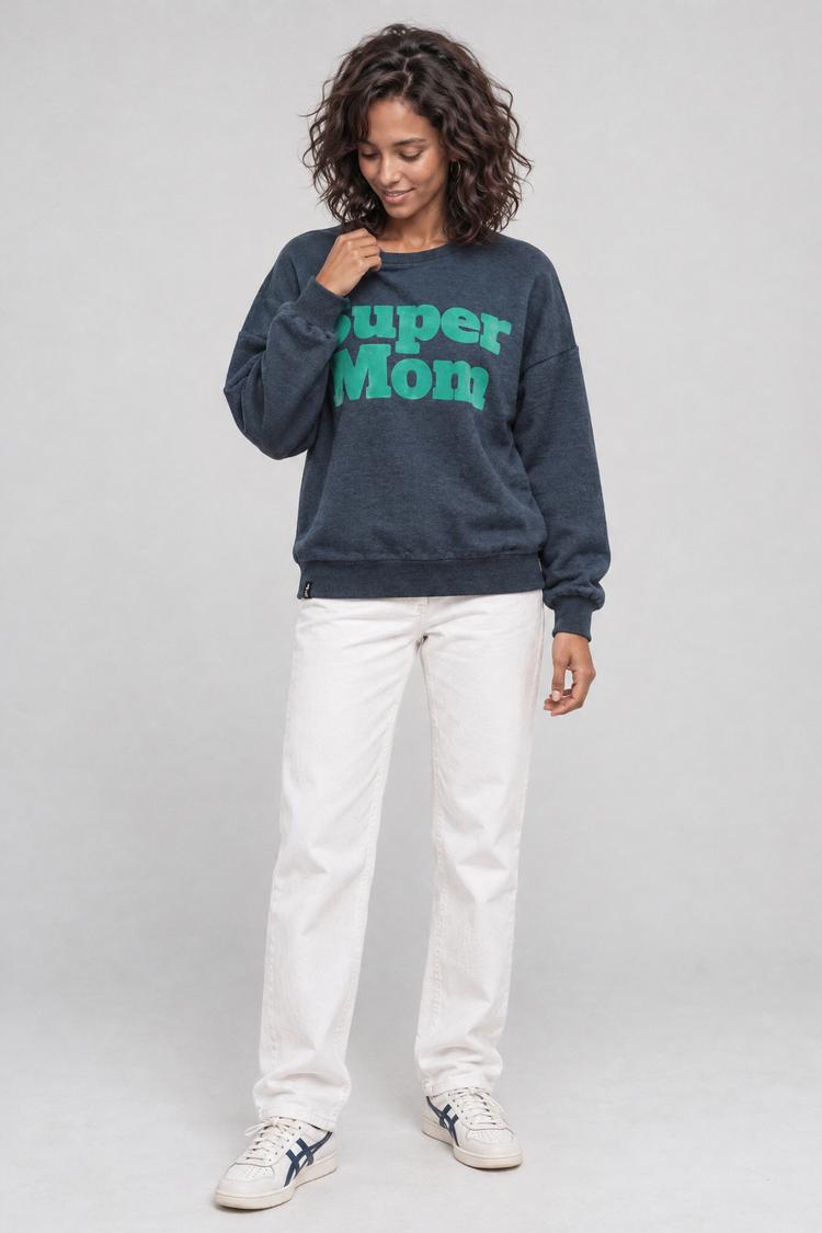 ALIFE AND KICKIN ALIFE AND KICKIN ElsaAK P Sweatshirt Damen - marine melange - 4 | SportScheck