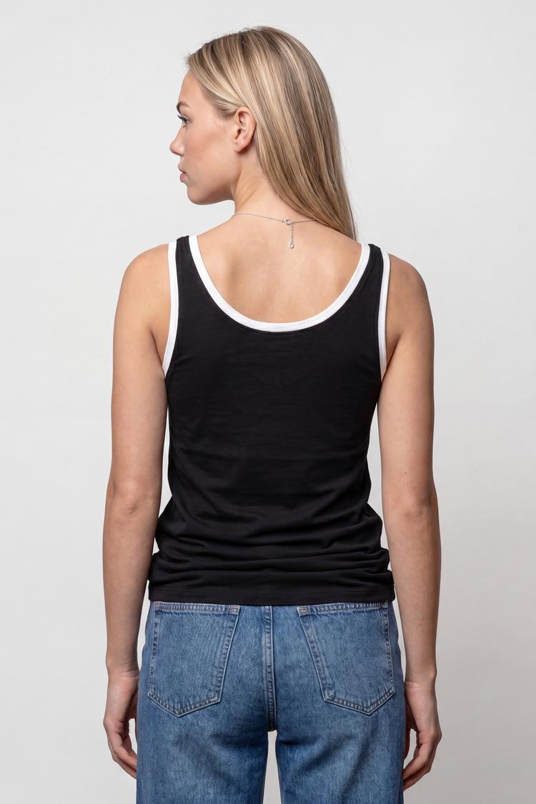 ALIFE AND KICKIN ALIFE AND KICKIN AlessandraAK A Tanktop Damen - black white - 1 | SportScheck