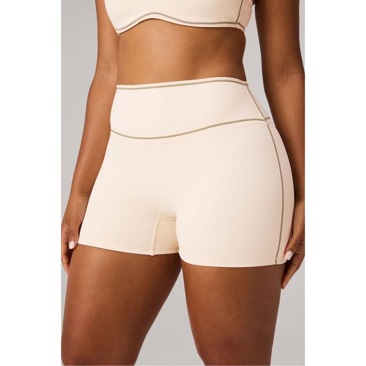 Fabletics Fabletics THE NO-SEAM PURELUXE TLC SHORT Shorts Herren - ALMOND MILK/TONAL - 0 | SportScheck