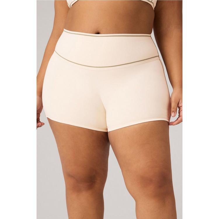 Fabletics Fabletics THE NO-SEAM PURELUXE TLC SHORT Shorts Herren - ALMOND MILK/TONAL - 2 | SportScheck