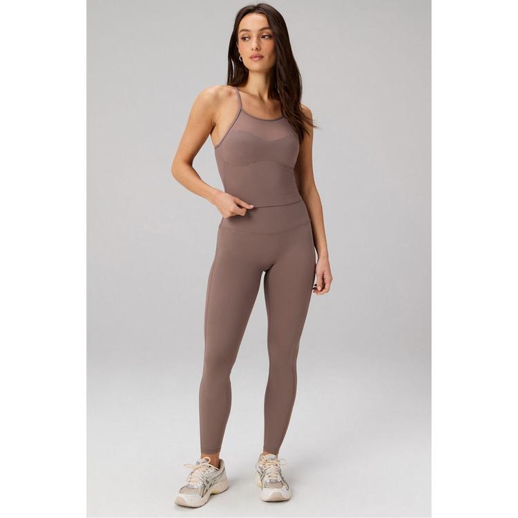 Fabletics Fabletics PURELUXE MESH BUILT-IN BRA TANK Tanktop Damen - DESERT SHADOWS - 2 | SportScheck
