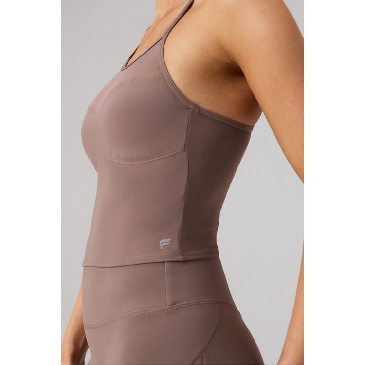 Fabletics Fabletics PURELUXE MESH BUILT-IN BRA TANK Tanktop Damen - DESERT SHADOWS - 3 | SportScheck