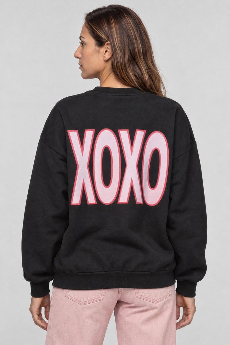 ALIFE AND KICKIN ALIFE AND KICKIN ElsaAK P Sweatshirt Damen - XOXO - black - 2 | SportScheck
