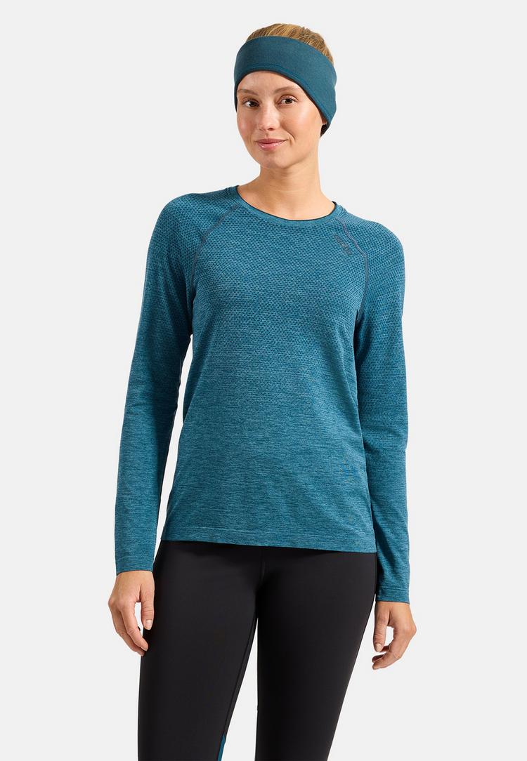 Odlo Odlo Essentials Seamless Laufshirt 2.0 Funktionsshirt Damen - Reflecting Pond melange(21823) - 0 | SportScheck