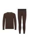 DANISH ENDURANCE Core Merino W&auml;scheset Herren - brown