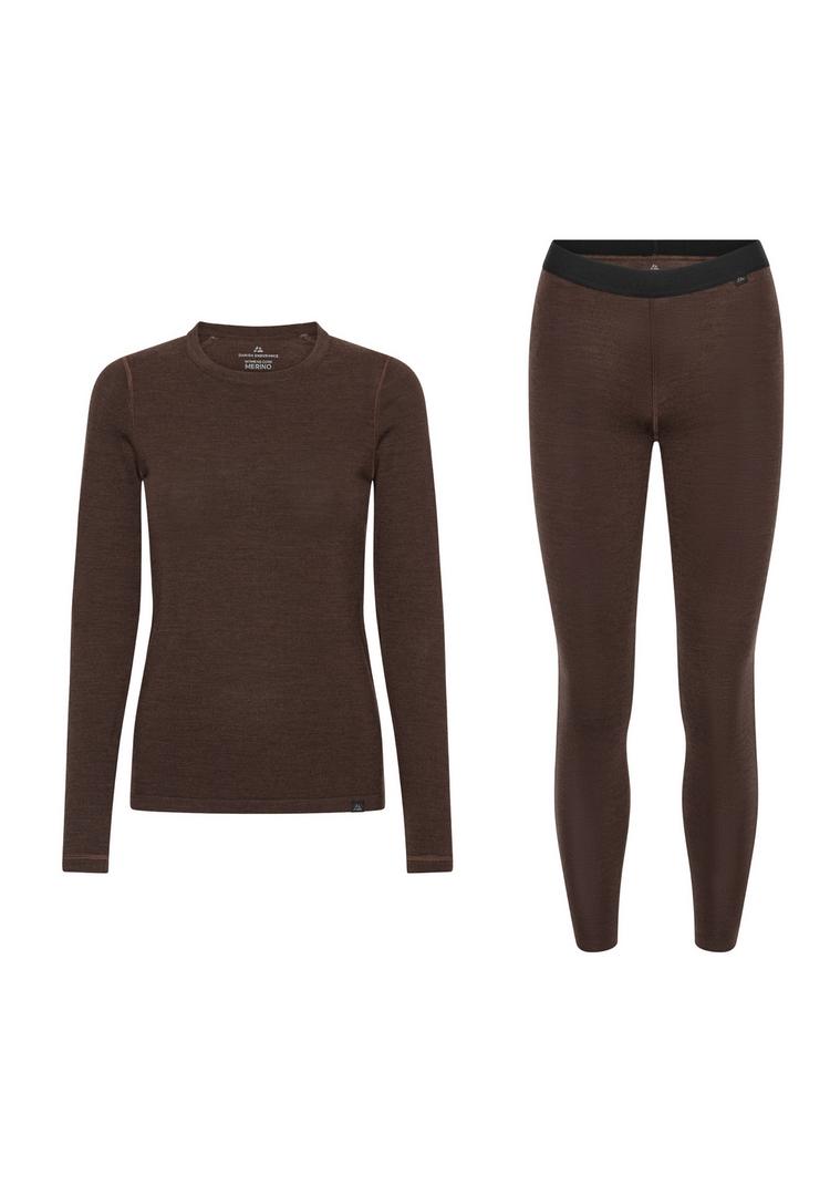 DANISH ENDURANCE DANISH ENDURANCE Core Merino W&auml;scheset Damen - brown - 0 | SportScheck