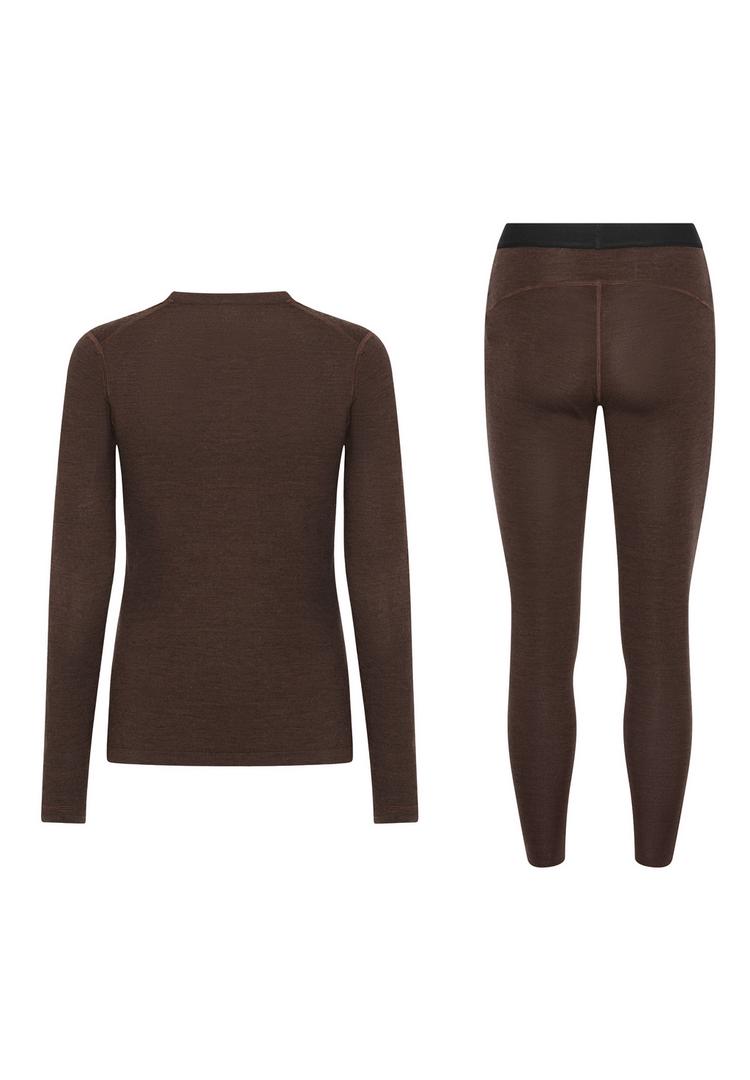 DANISH ENDURANCE DANISH ENDURANCE Core Merino W&auml;scheset Damen - brown - 0 | SportScheck