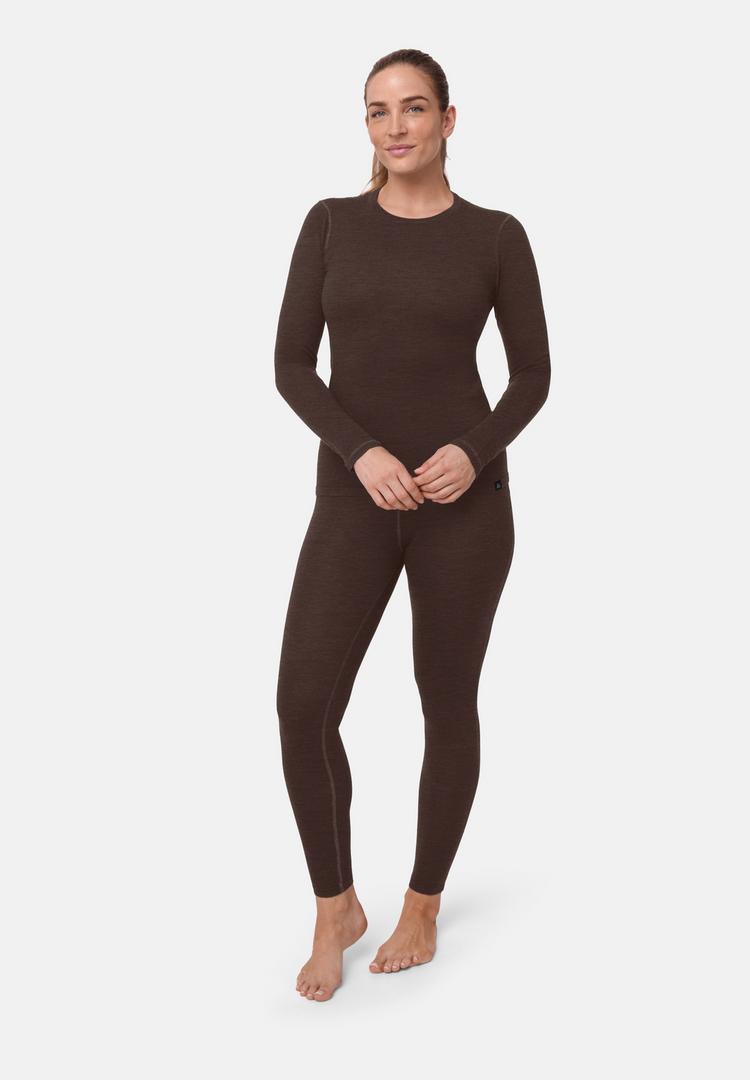 DANISH ENDURANCE DANISH ENDURANCE Core Merino W&auml;scheset Damen - brown - 0 | SportScheck