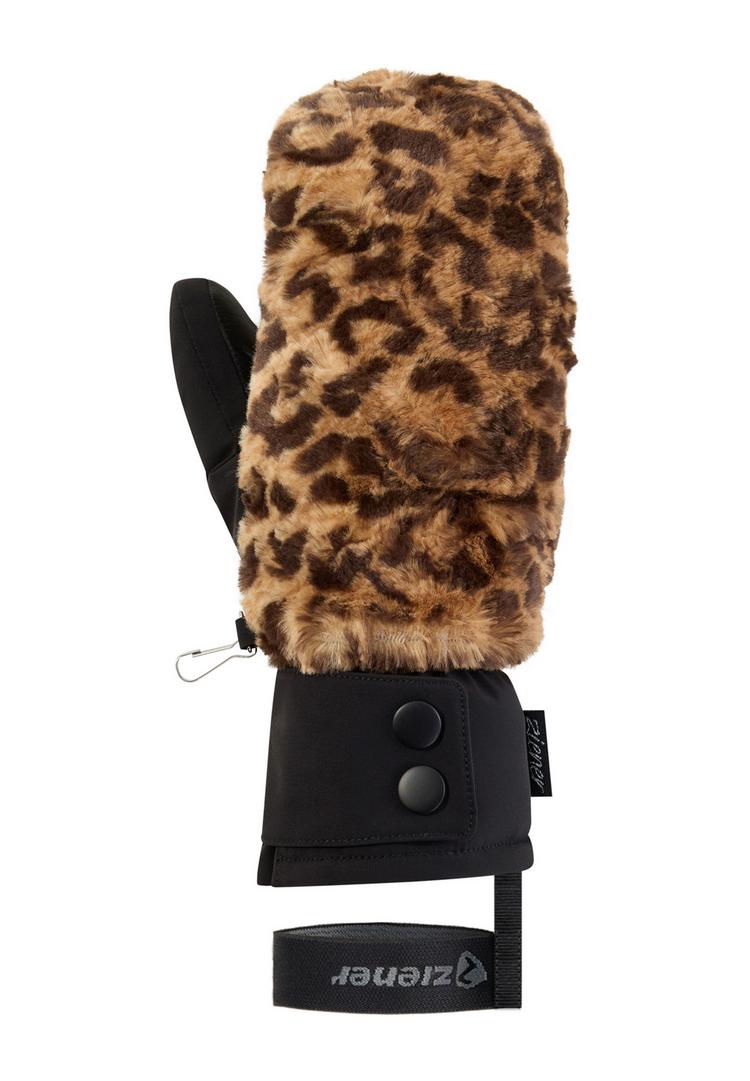 Ziener Ziener KATNISS-Z MITTEN Handschuh Damen - chocolate leo - 0 | SportScheck