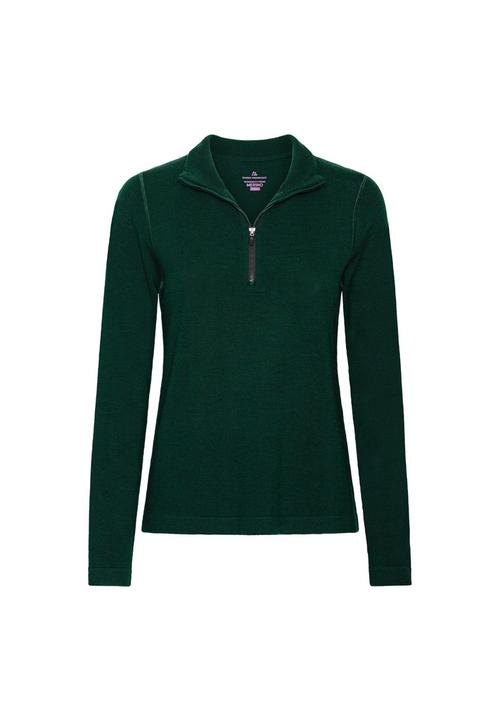 DANISH ENDURANCE Extreme Merino Half Zip Midlayer Langarmshirt Damen
