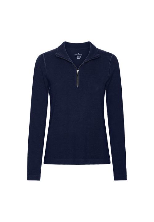 DANISH ENDURANCE Extreme Merino Half Zip Midlayer Langarmshirt Damen