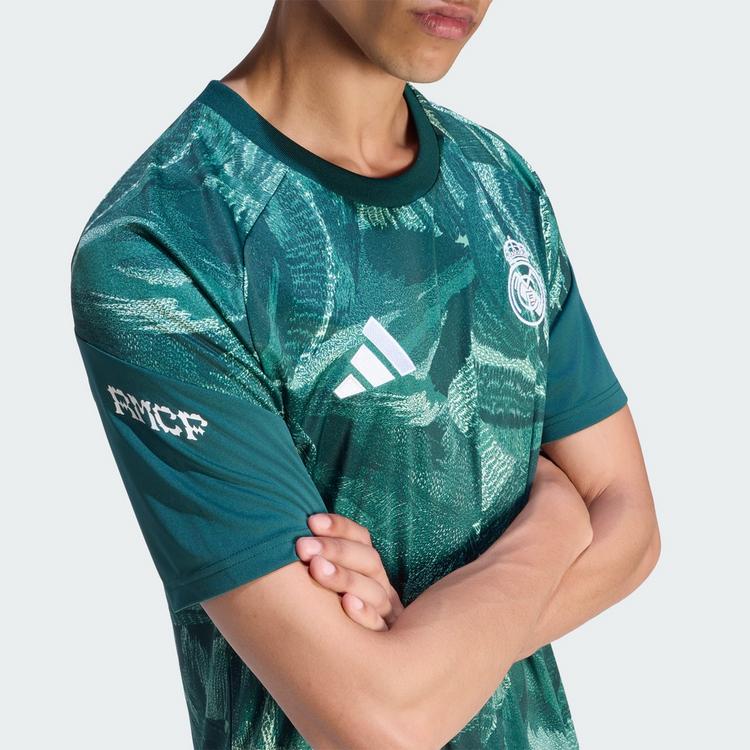 adidas adidas Real Madrid 26/27 Pre-Match Trikot Jerseykleid Herren - Aurora Ivy / Semi Green Spark - 2 | SportScheck
