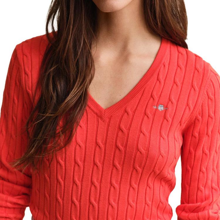 GANT GANT Strickpullover Strickpullover Damen - Rot - 5 | SportScheck