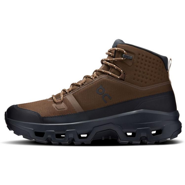 On On Cloudrock Mid WP Wanderschuhe Damen - Braun5934 - 0 | SportScheck