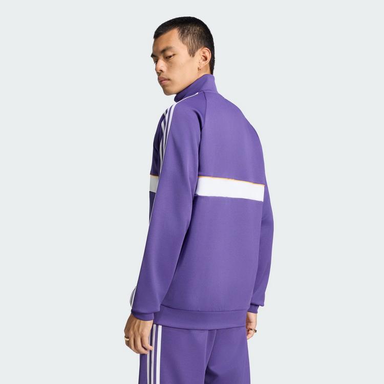 adidas adidas Real Madrid Originals Jacke Trainingsjacke Herren - Purple - 1 | SportScheck