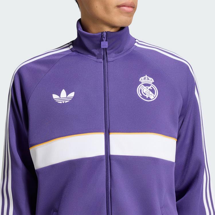 adidas adidas Real Madrid Originals Jacke Trainingsjacke Herren - Purple - 0 | SportScheck