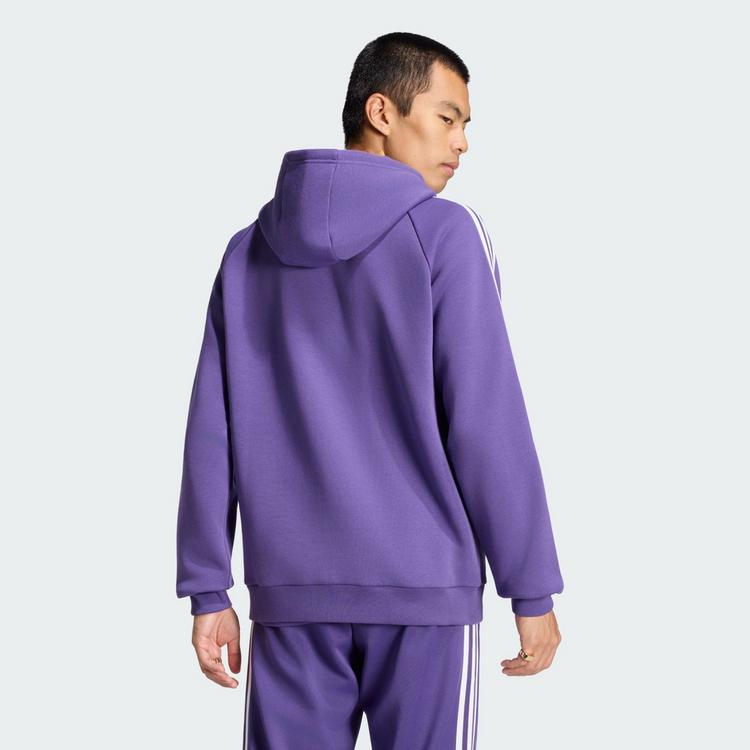 adidas adidas Real Madrid Originals Hoodie Hoodie Herren - Purple - 1 | SportScheck