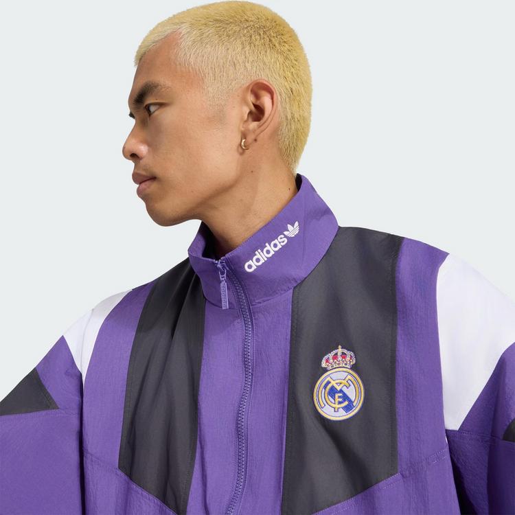 adidas adidas Real Madrid EQT Trainingsjacke Trainingsjacke Herren - Purple - 0 | SportScheck