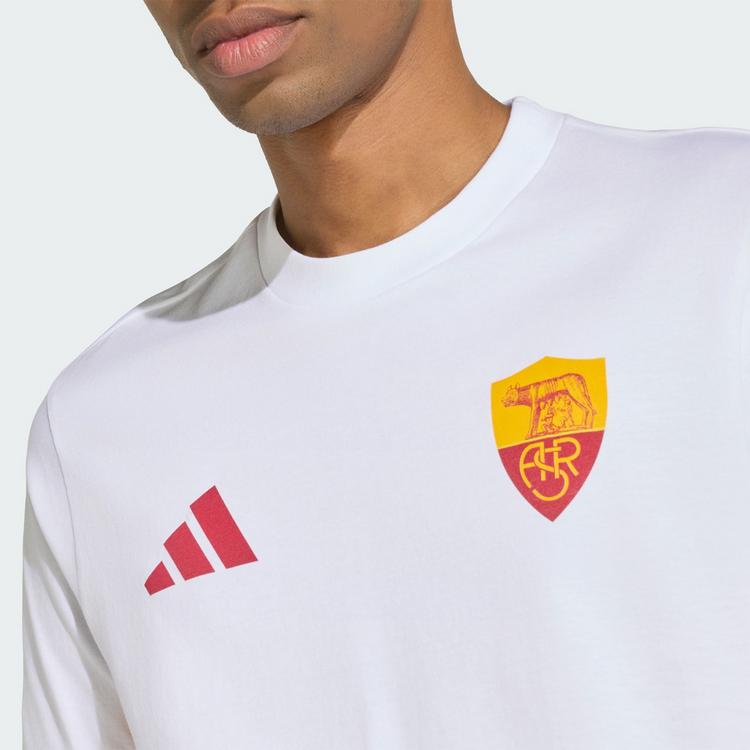 adidas adidas AS Rom Seasonal Grafik T-Shirt Funktionsshirt Herren - White - 1 | SportScheck