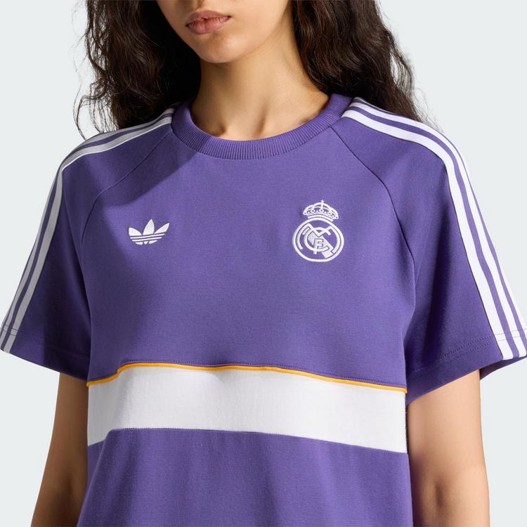 adidas adidas Real Madrid Originals Kleid Kleid Damen - Purple - 0 | SportScheck