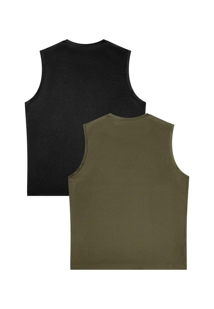 DANISH ENDURANCE DANISH ENDURANCE Momentum Running Tanktop Herren - black dark olive - 0 | SportScheck