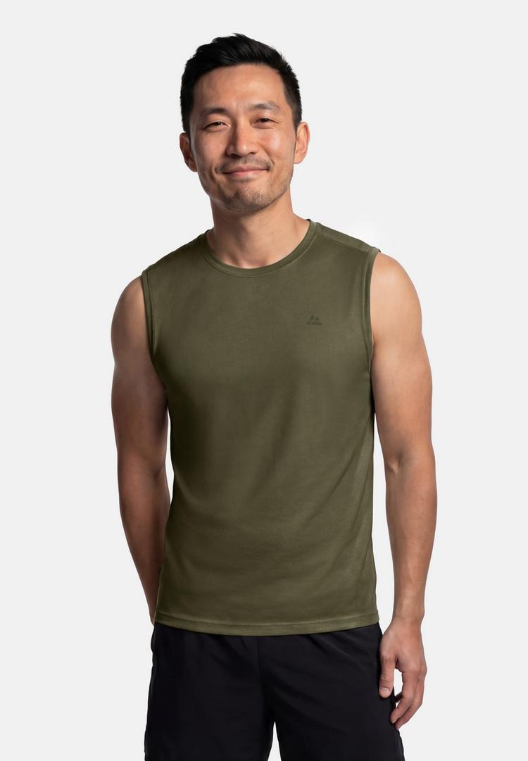 DANISH ENDURANCE DANISH ENDURANCE Momentum Running Tanktop Herren - black dark olive - 0 | SportScheck