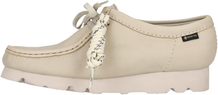 Clarks Originals Clarks Originals Wallebee Goretex Halbschuhe Damen - 1255 White Leather - 0 | SportScheck